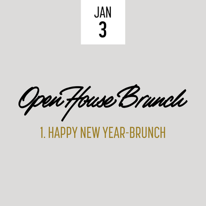 1. Happy New Year-Brunch 03.01.2027