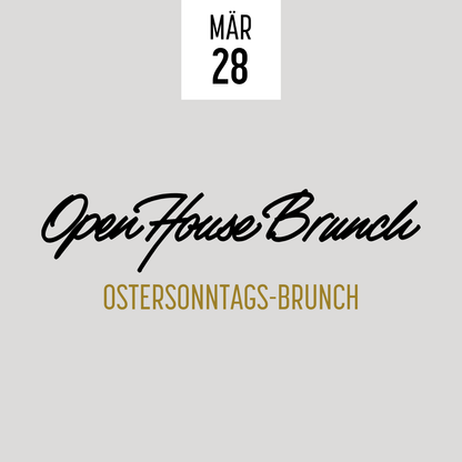 Ostersonntags-Brunch 28.03.2027