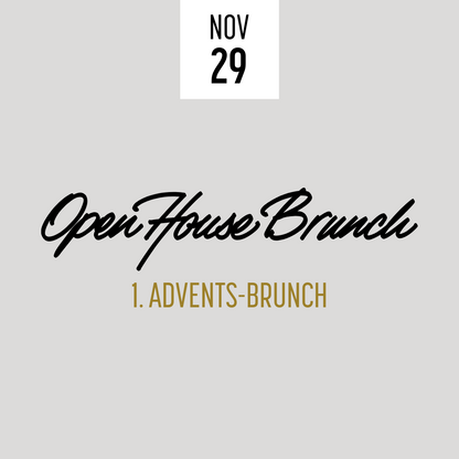 1. Advents-Brunch 29.11.2026