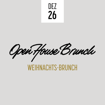 Weihnachts-Brunch 26.12.2027