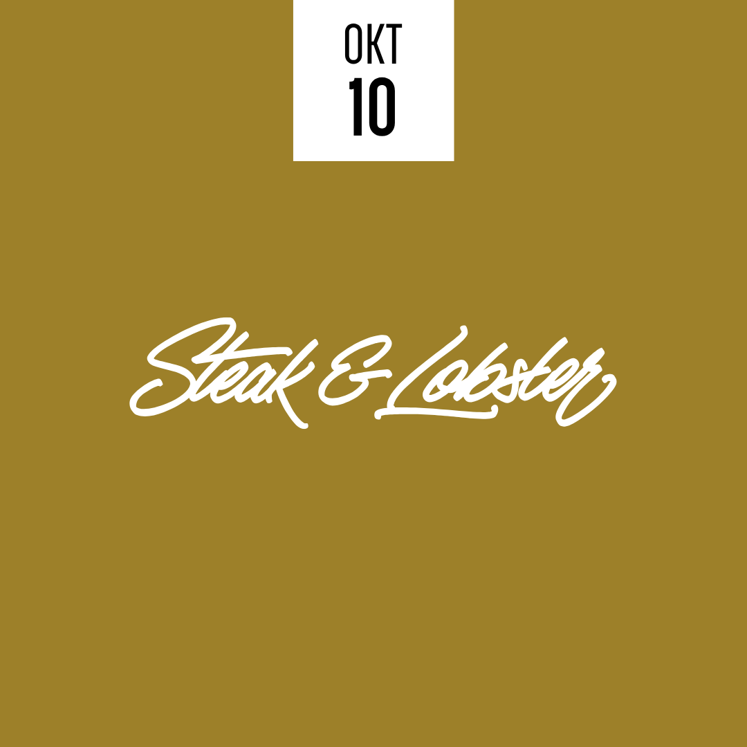 Steak & Lobster Sunday 10.10.2027