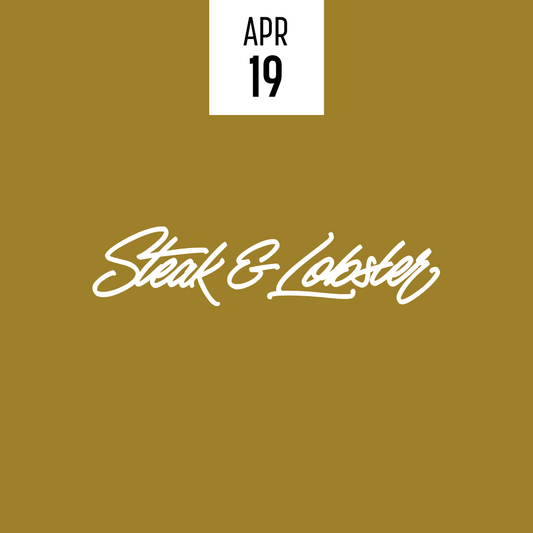 Steak & Lobster Sunday 19.04.26