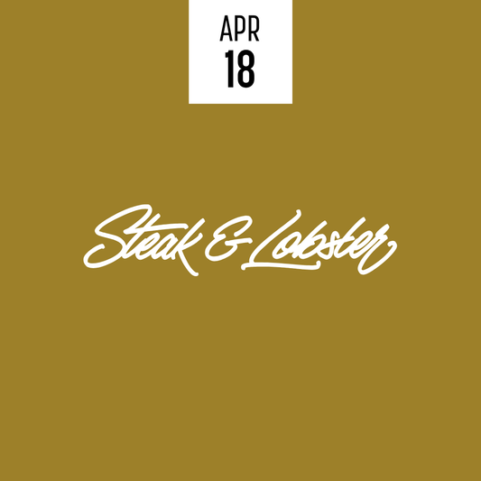 Steak & Lobster Sunday Seafood Edition 18.04.2027