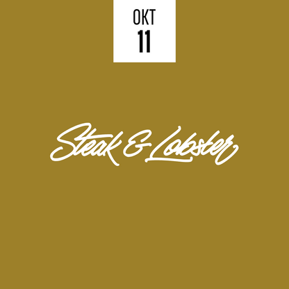 Steak & Lobster Sunday 11.10.26