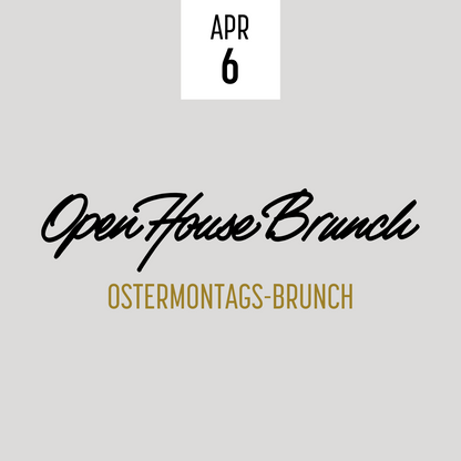 Ostermontags-Brunch 06.04.2026