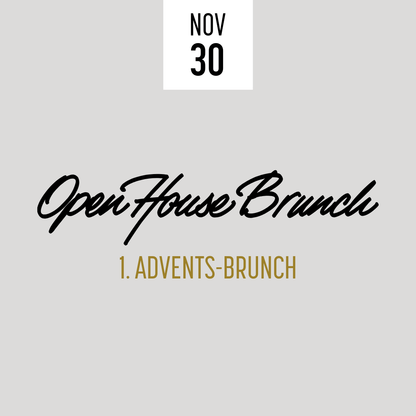 1. Advents-Brunch 30.11.25